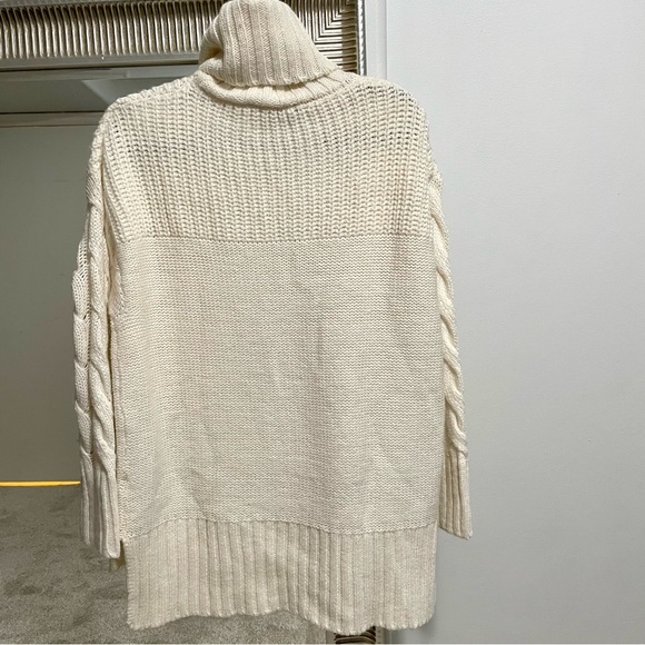 Pietro Brunelli Oversized Chunky Knit Turtleneck Sweater - size small - Picture 5 of 8